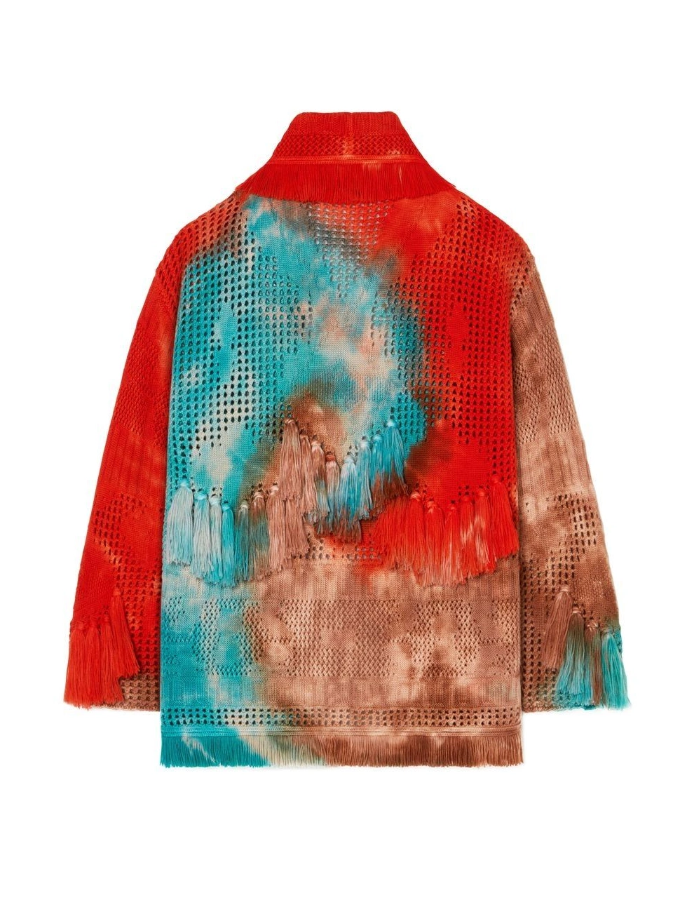 Cheap Alanui cardigan California Dreaming Women tie-dye 0714